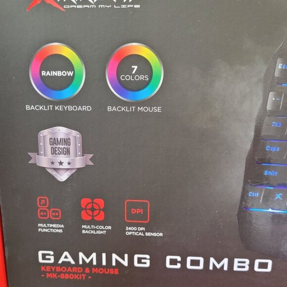 BRAND NEW, XTRIKE ME, GAMING MOUSE AND KEYBOARD SET!!! - Picture 5 of 8